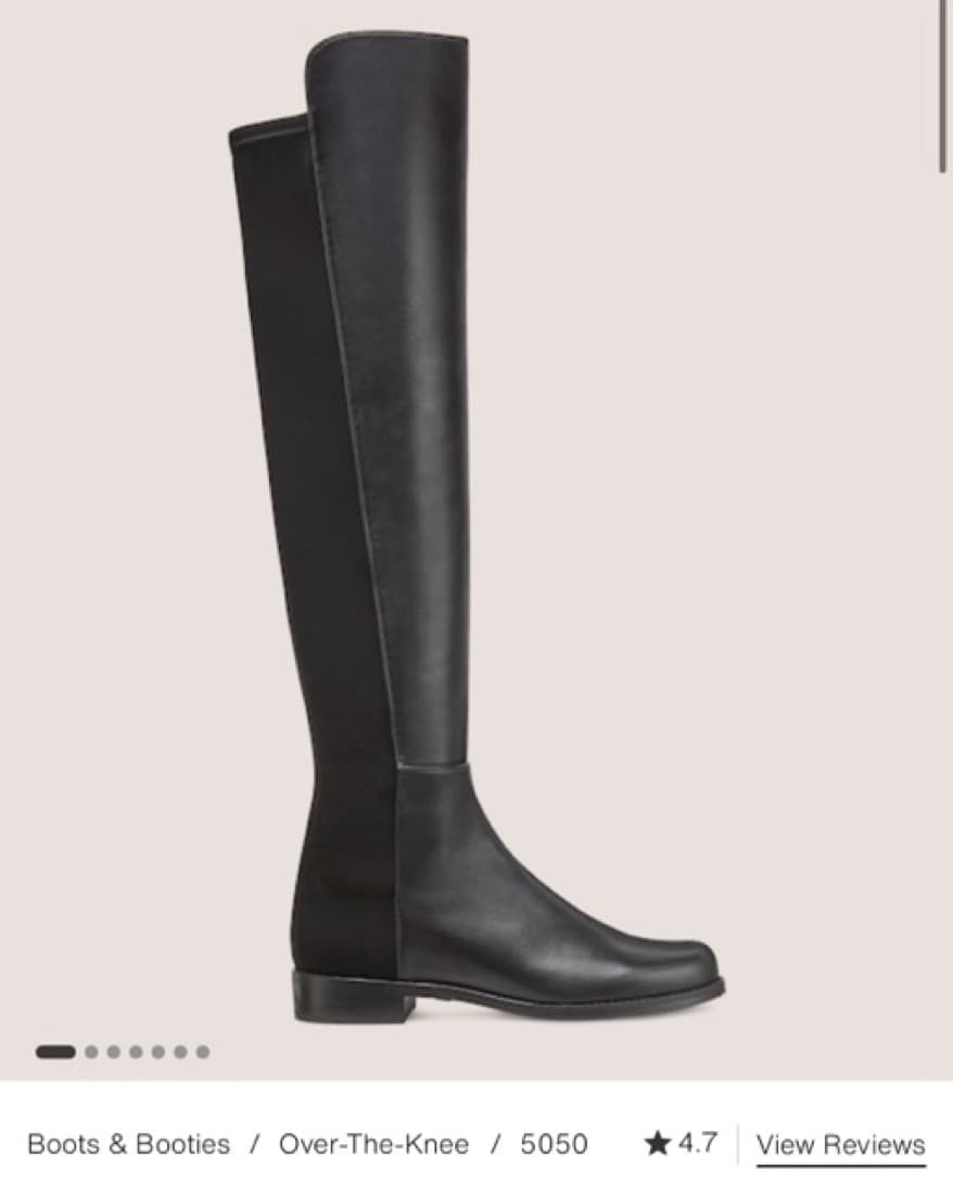Stuart Weitzman 5050 Boots - Image 1