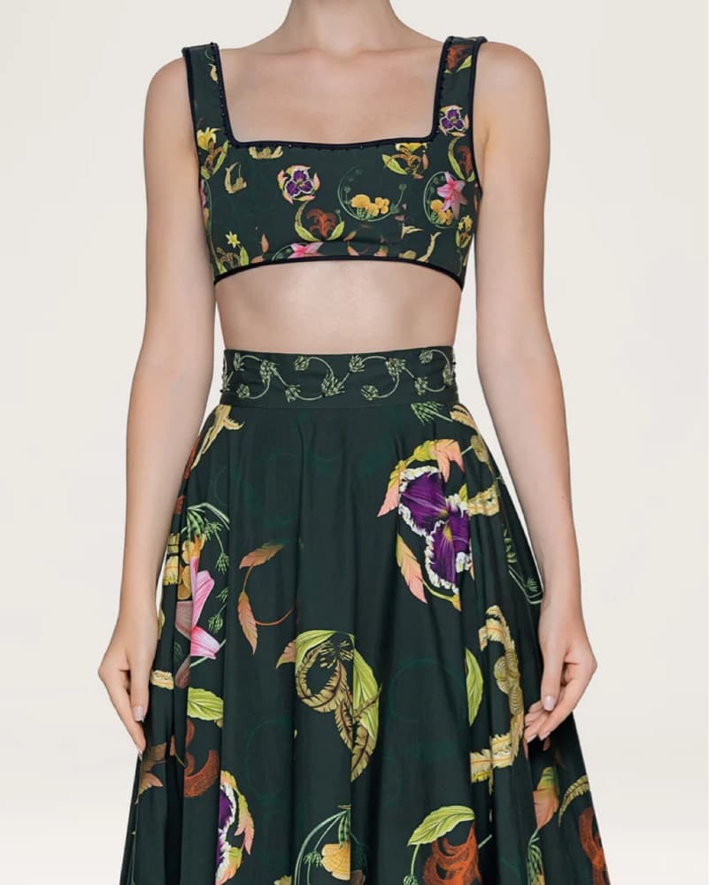 Agua By Agua Bendita Maxi Skirt Set - Image 2