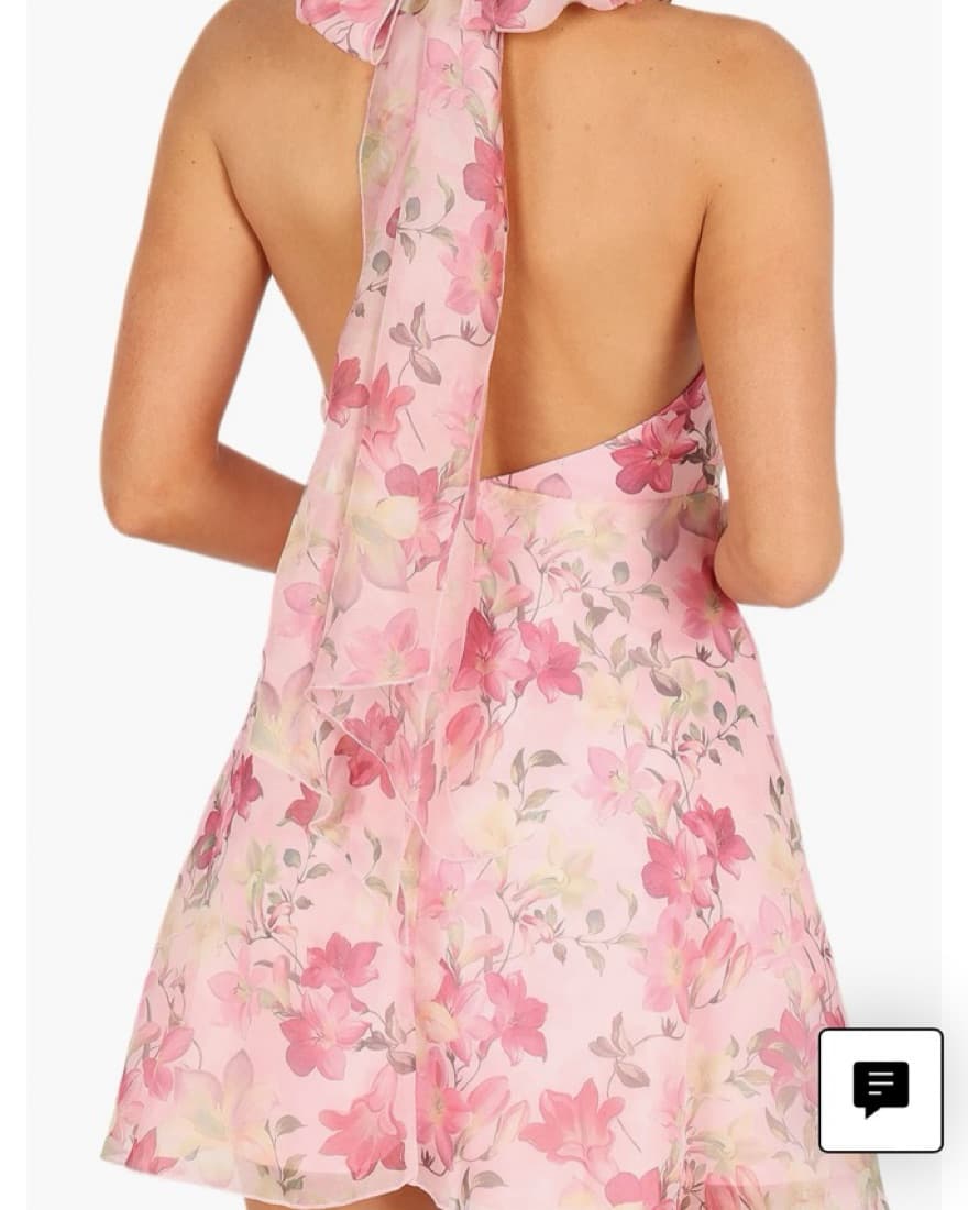 Petal And pup gardenia Floral Halter  - Image 3