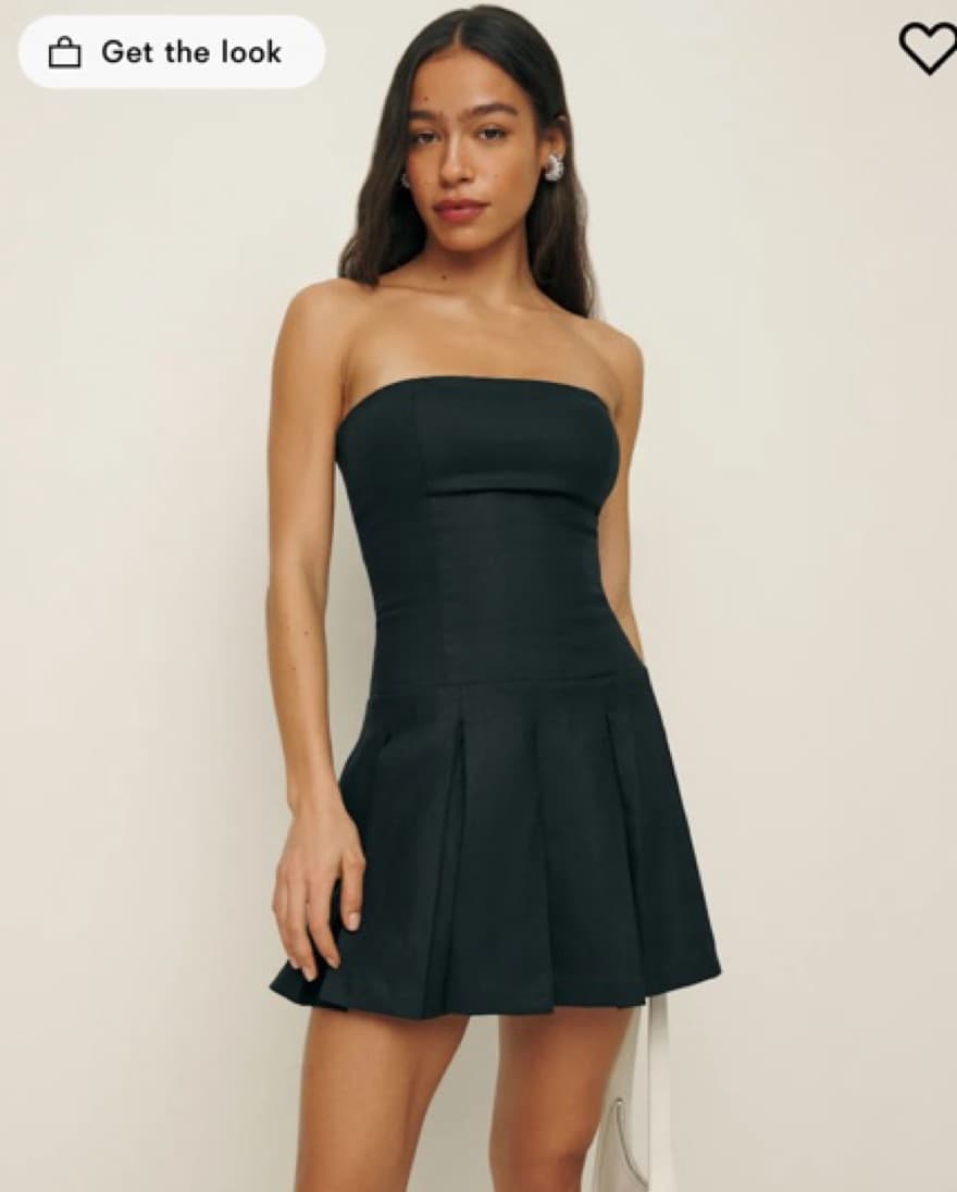 Reformation Isabeli Linen Dress - Image 2