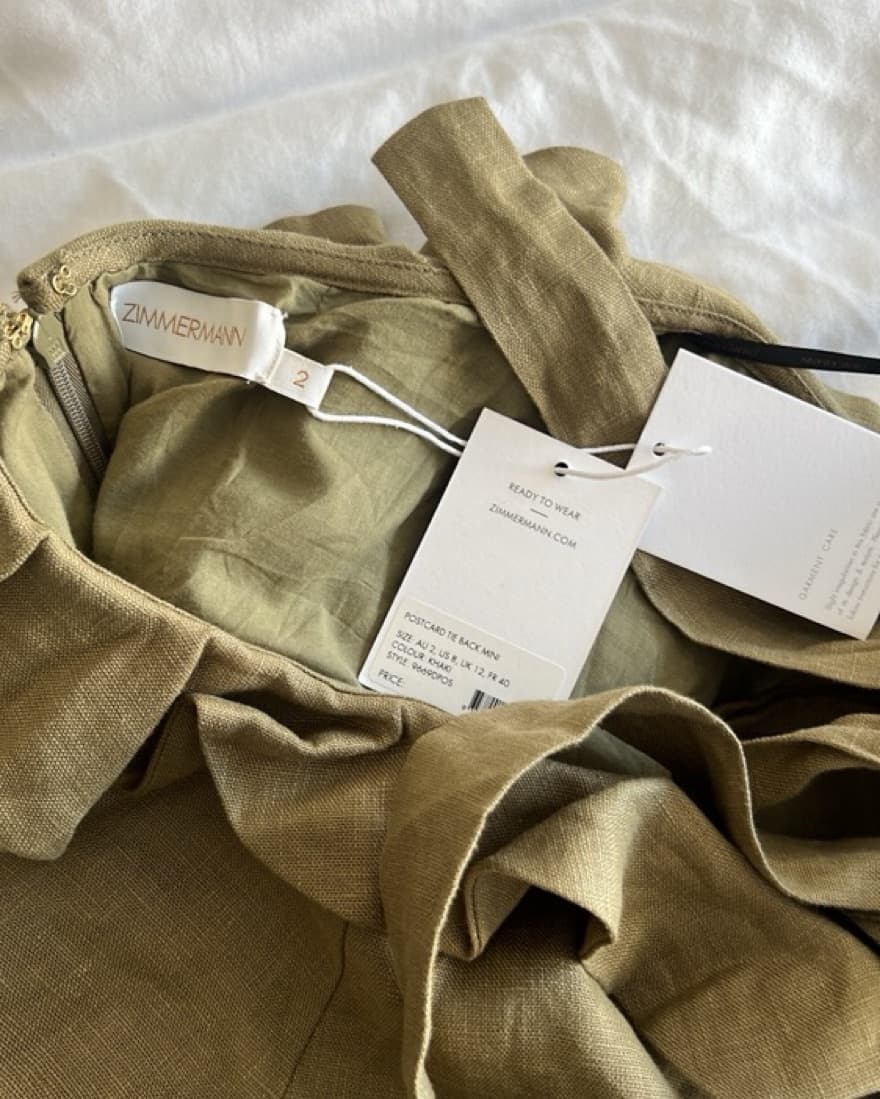 Zimmermann postcard Mini Dress - Image 2