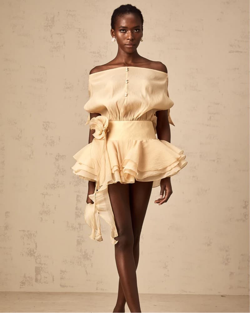 Miss Rosier Amelie Mini Dress - Image 2