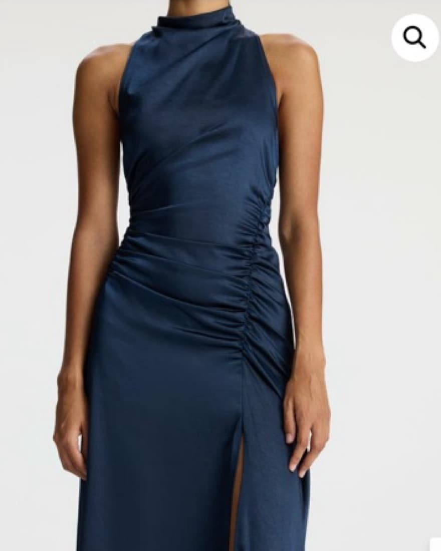 A.L.C Satin Midi Dress - Image 3