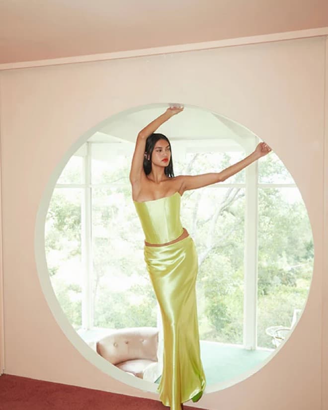 Rezek Studio Matching Set In Wasabi - Image 3