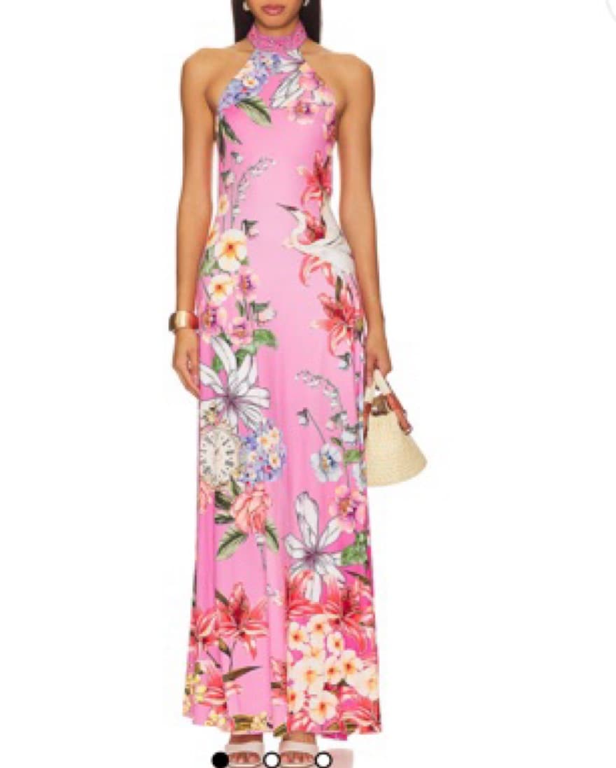 Floral Wedding Dress - Image 1