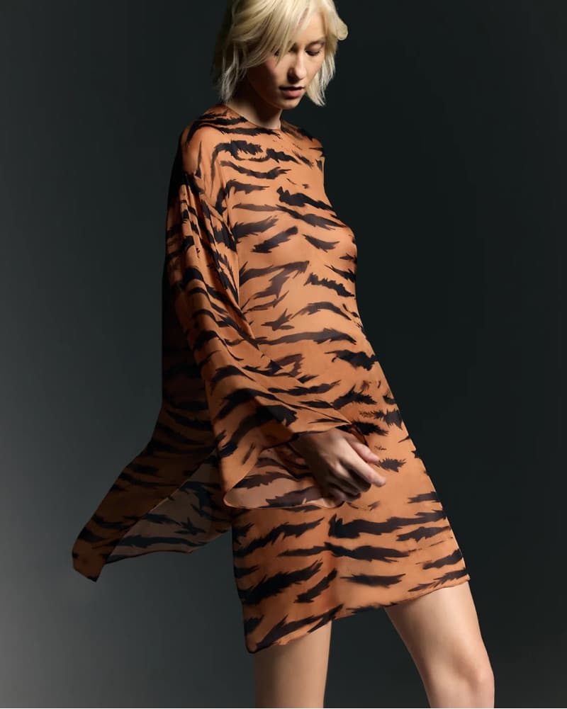 Adriana Degreas Mini Tiger Dress - Image 5