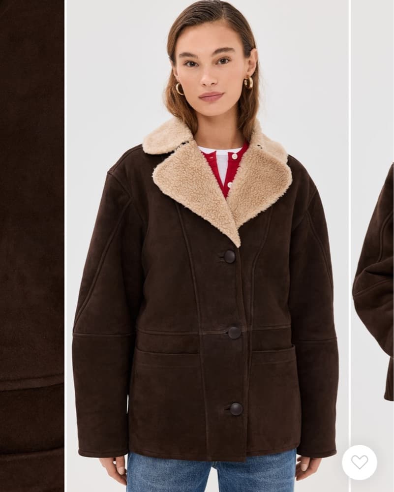 Reformation Veda Luca Suede Jacket - Image 6
