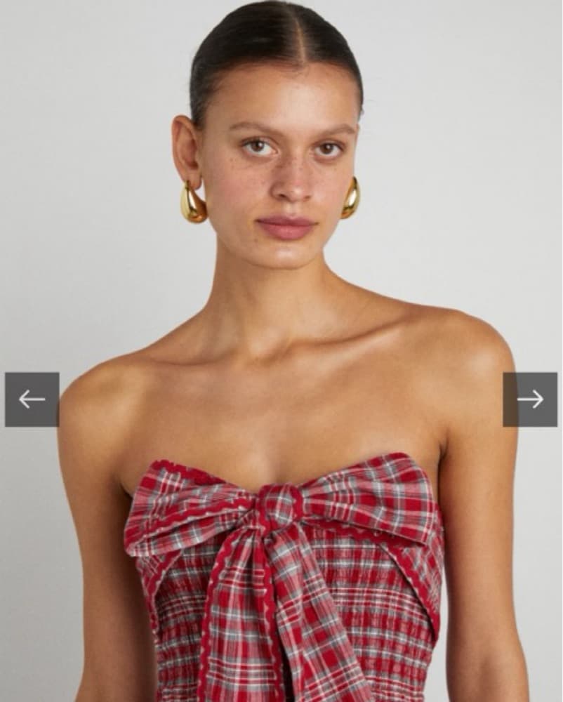 Damson Madder Pia Midi Dress - Image 2