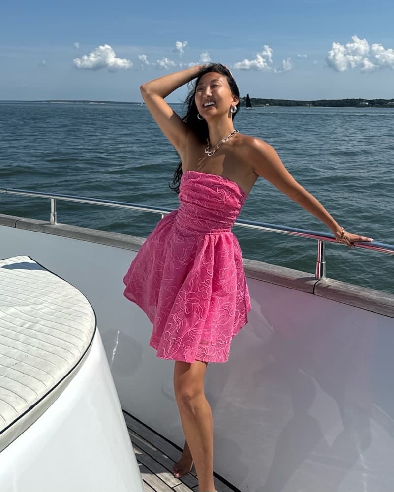 AJE Evangeline Mini Summer Dress - Image 1