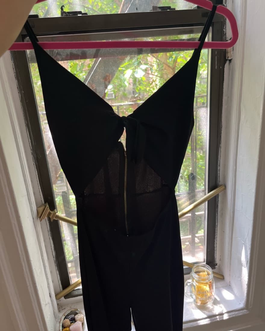 Black Formal Jumpsuite - Image 3