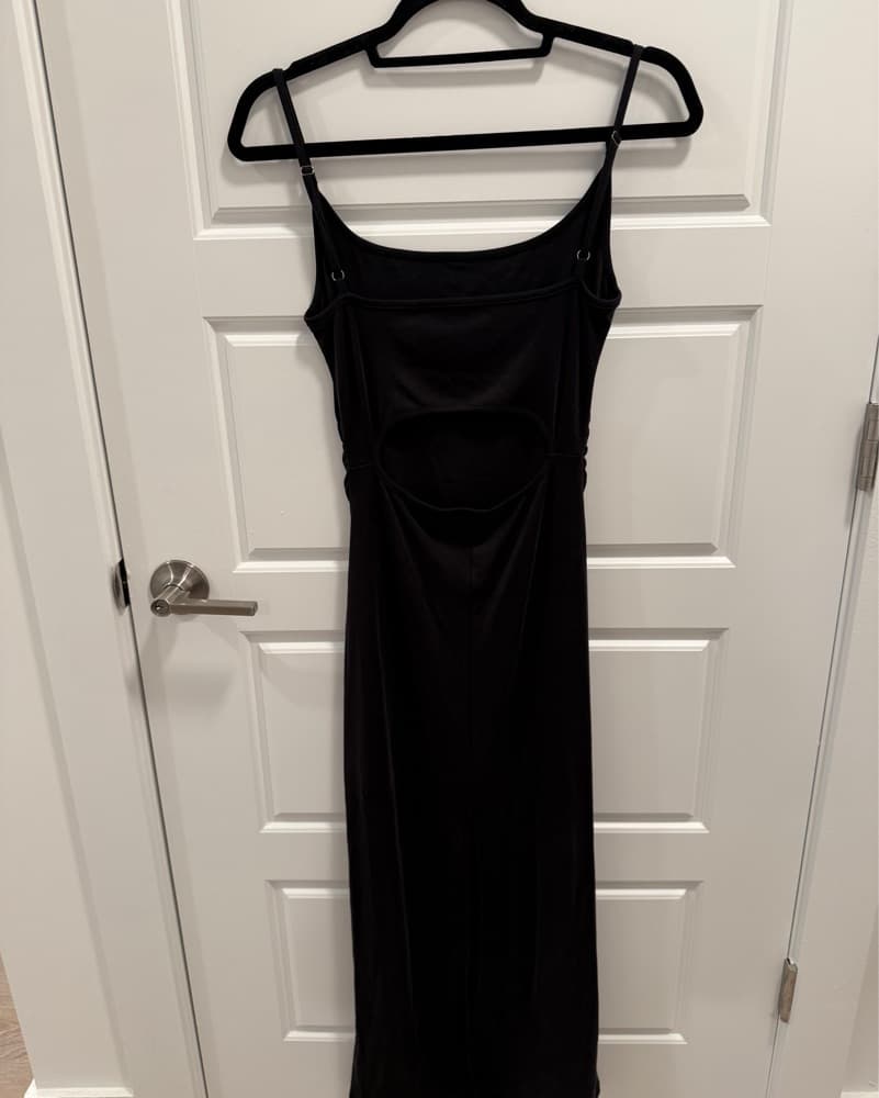 OGL Sandwashed Cutout Back Dress - Image 5