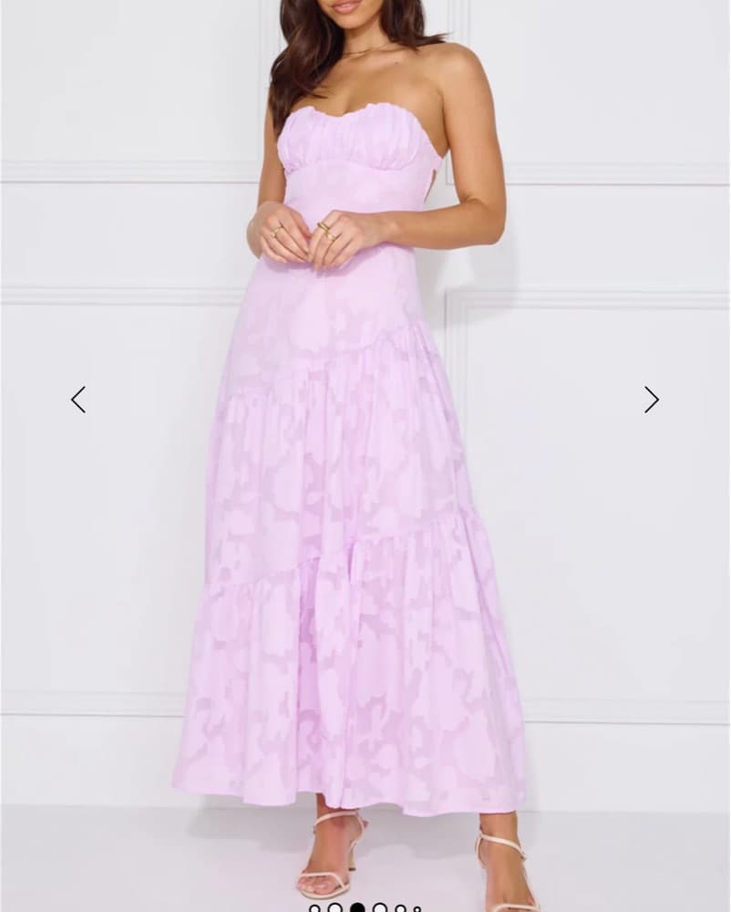 Hello Molly Strapless Maxi Dress - Image 1