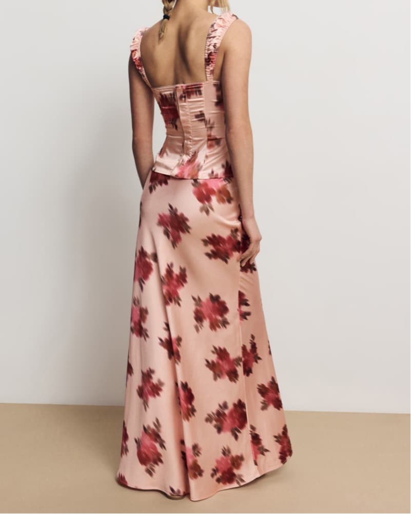 Feminine Floral Skirt  - Image 2