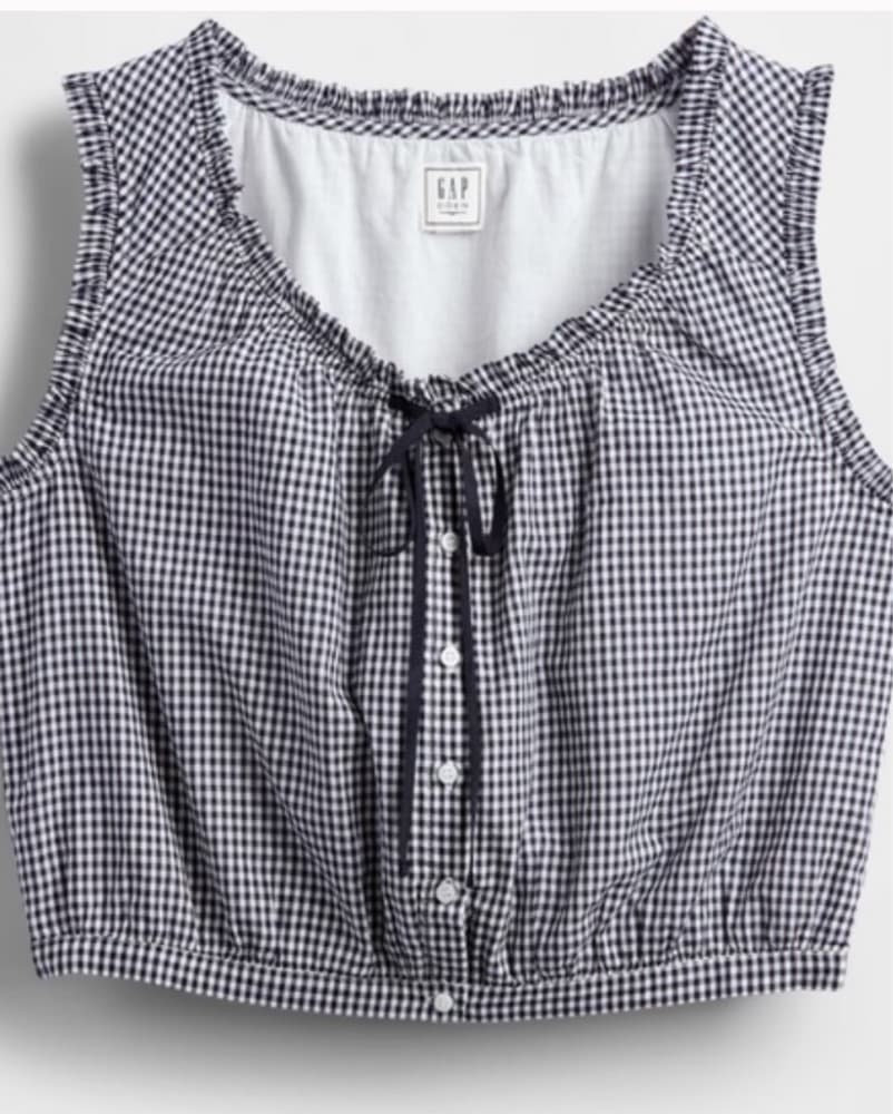 Doen Gingham Top - Image 3