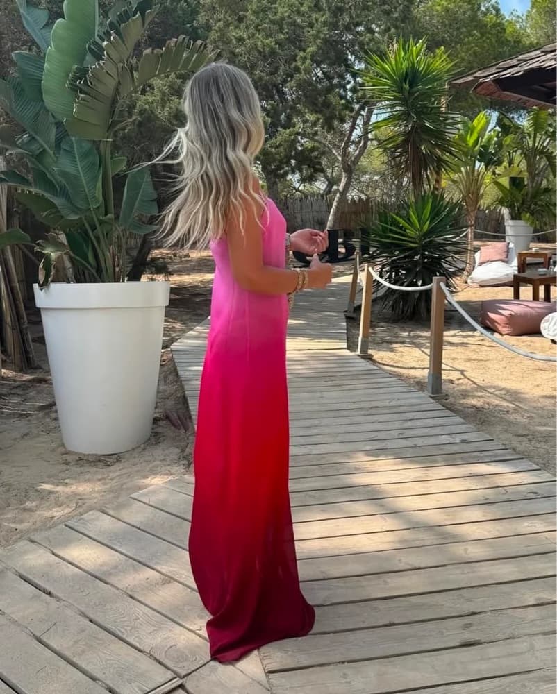 Rat & Boa Arabella Dress Pink Ombré - Image 5