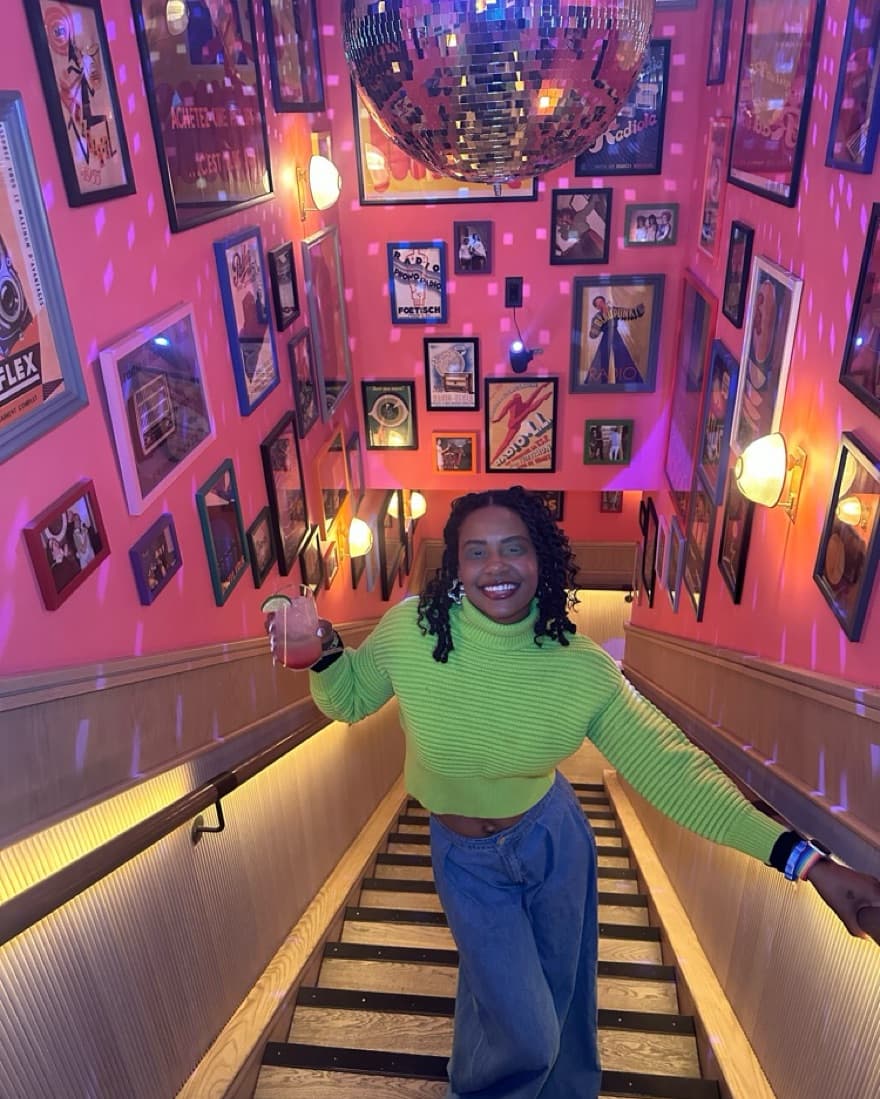 Tanya Taylor Neon Green Wool Sweater - Image 2