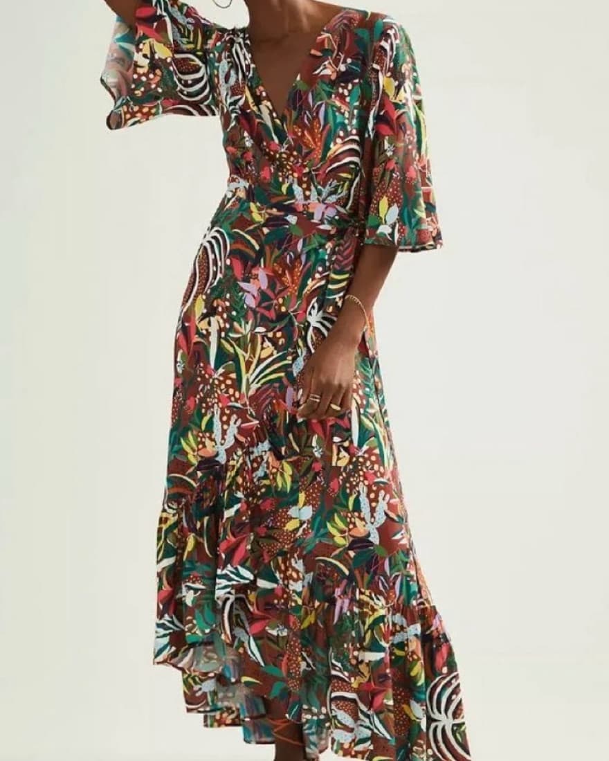 Farm Rio for Anthro Dress  - Image 4