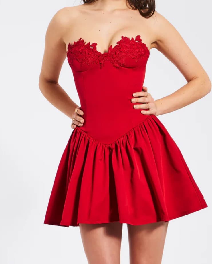 Miss Circle NYC Dropwaist Mini Dress - Image 2