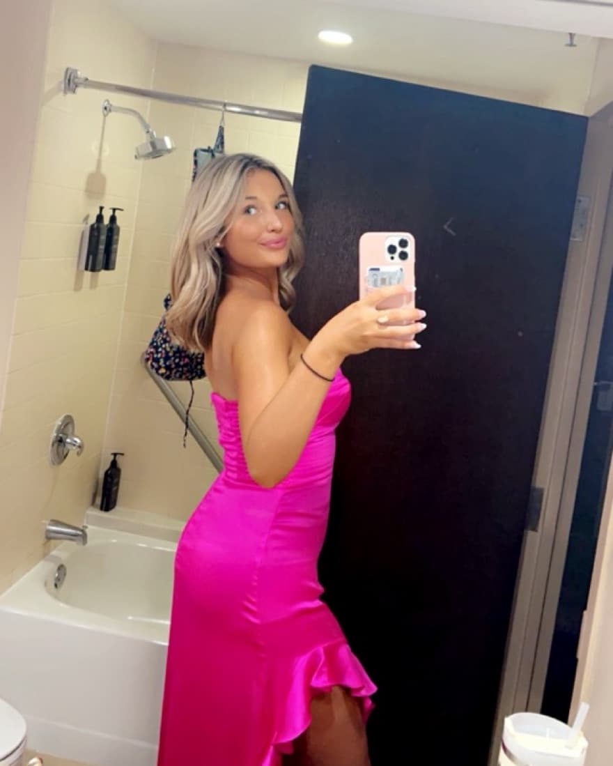 Amanda Uprichard Amalia Silk Gown  - Image 6