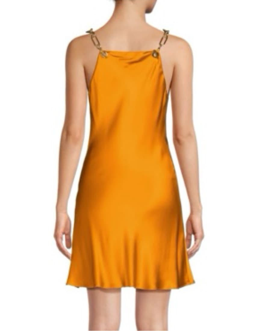 CULT GAIA Nerida Cowlneck Silk Mini Dres - Image 3