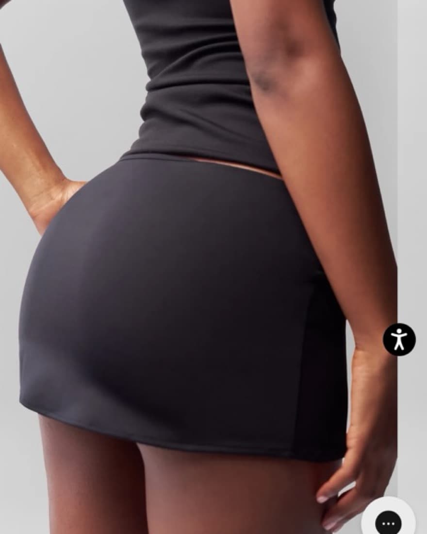Danielle Guizio Micro Mini Stretch Skirt - Image 3