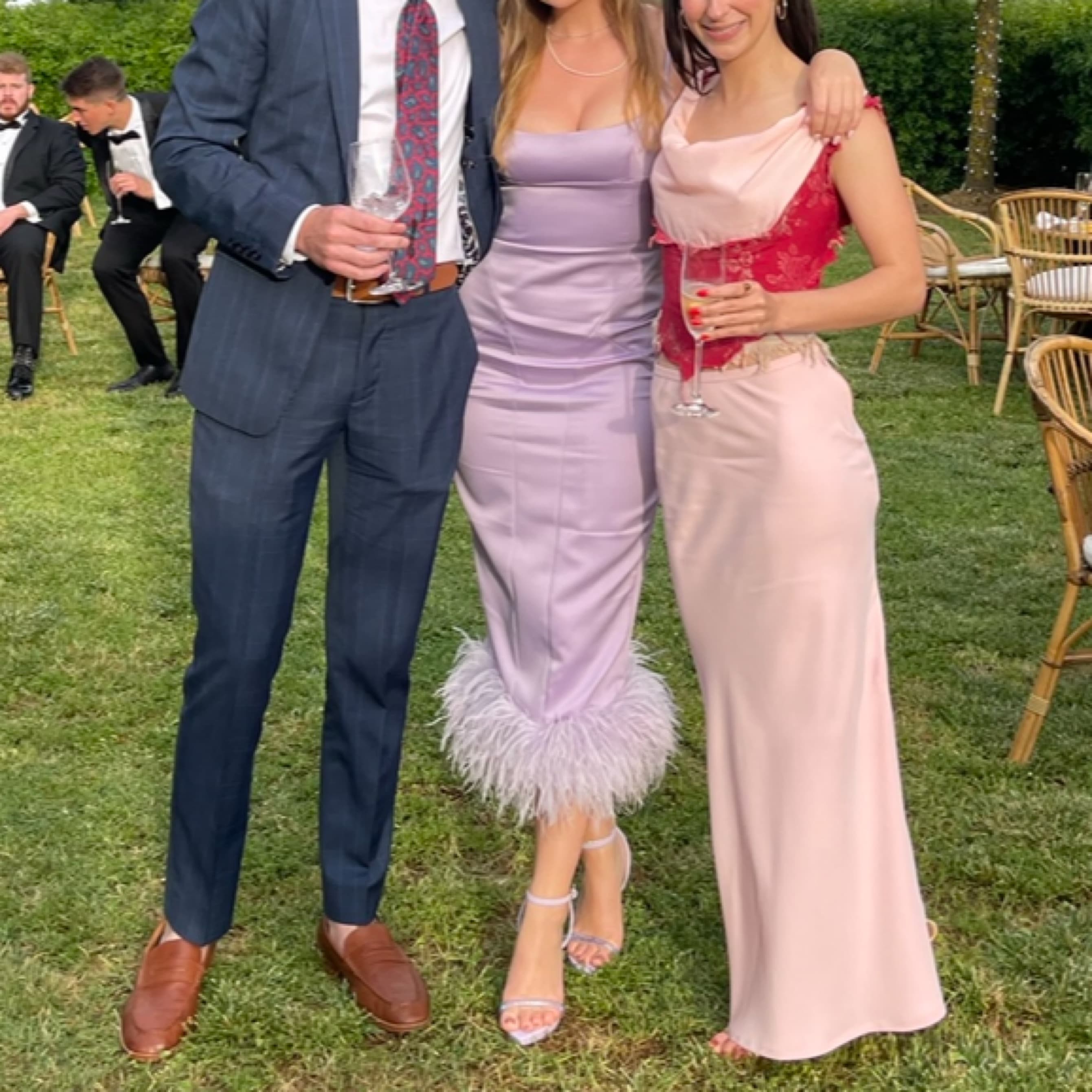 lilac house of CB formal dress  - Image 2