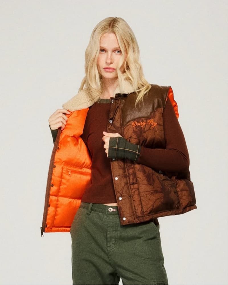 Dairy Boy Cozy Chic Puffer Jacket - Image 1