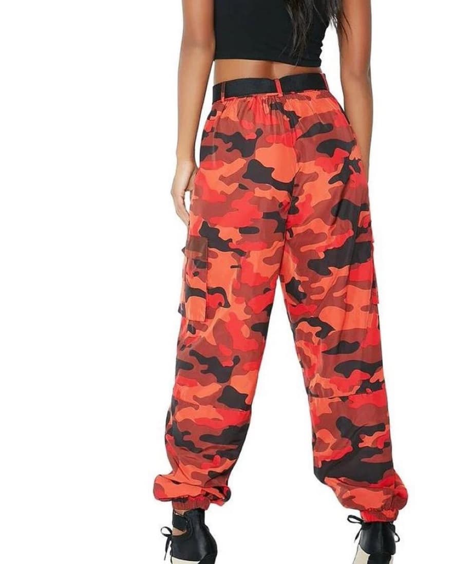 I.AM.GIA Red Cargo Pants - Image 2