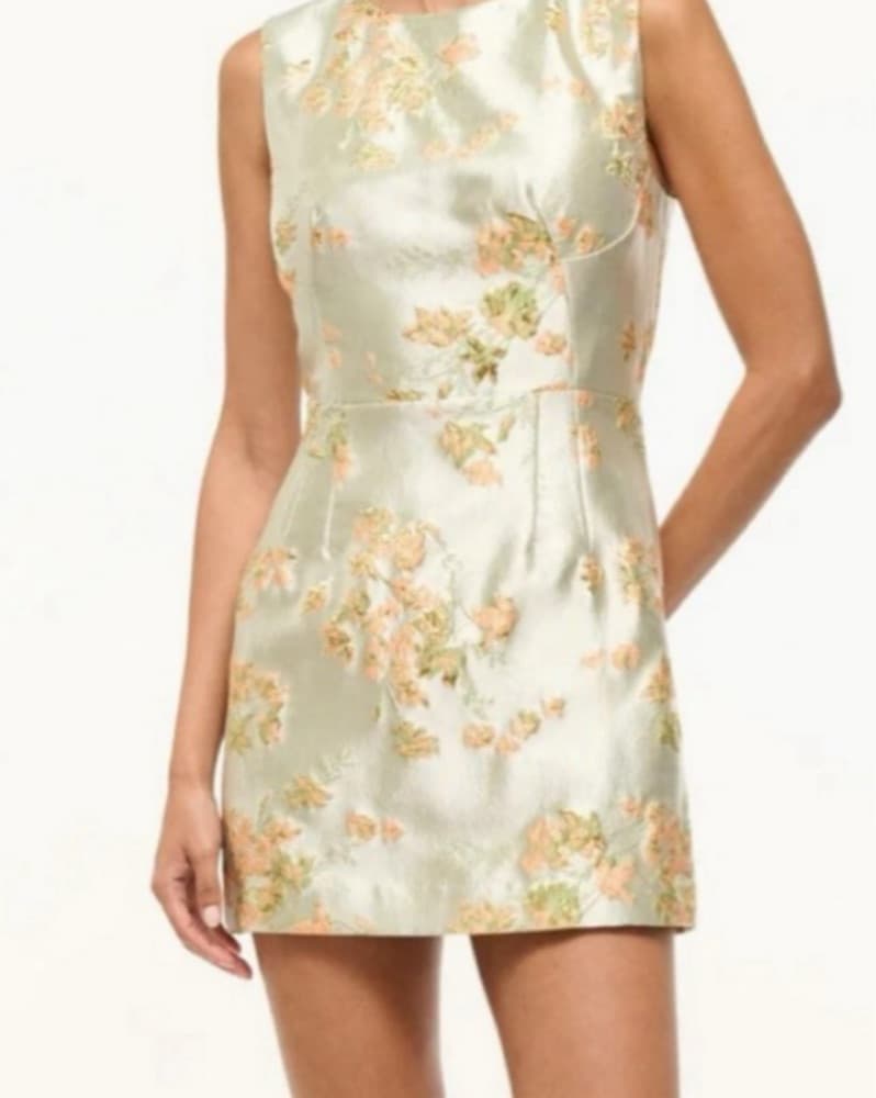 STAUD FLORAL MINI DRESS - Image 1