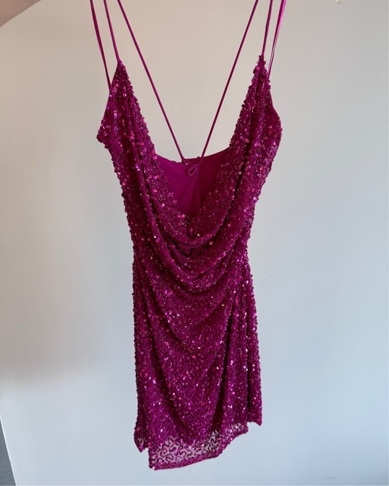 Retrofete Sequin Mini Dress - Image 1