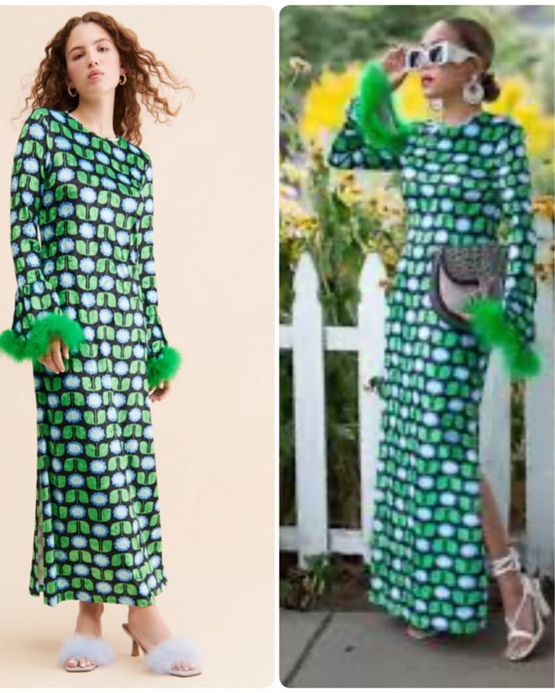 Anna Sui Velvet Daisies Dress - Image 2