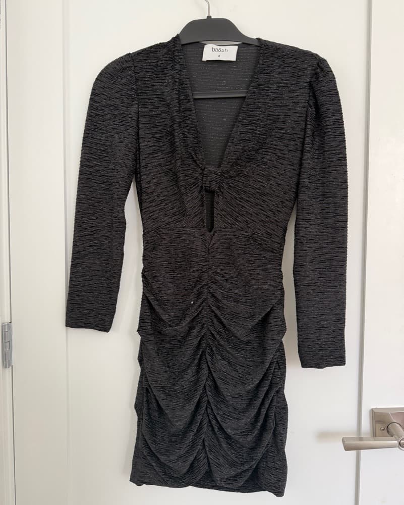 Ruched Bodycon Midi Dress BA&SH - Image 1