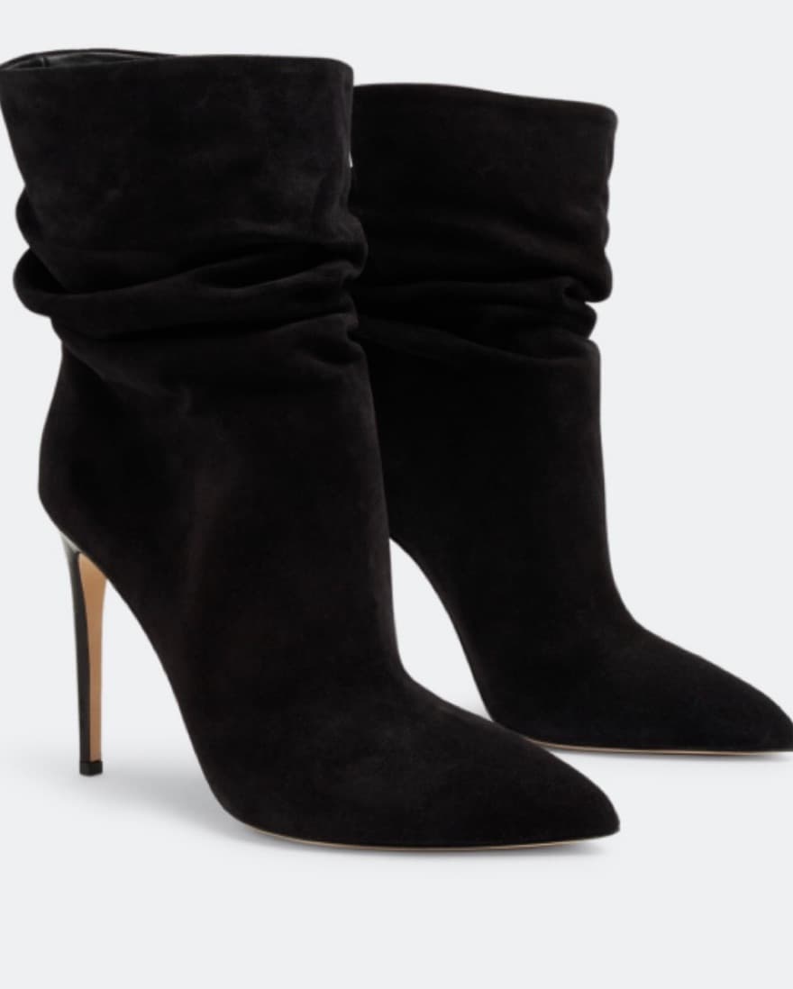Paris Texas Black Booties - Image 1