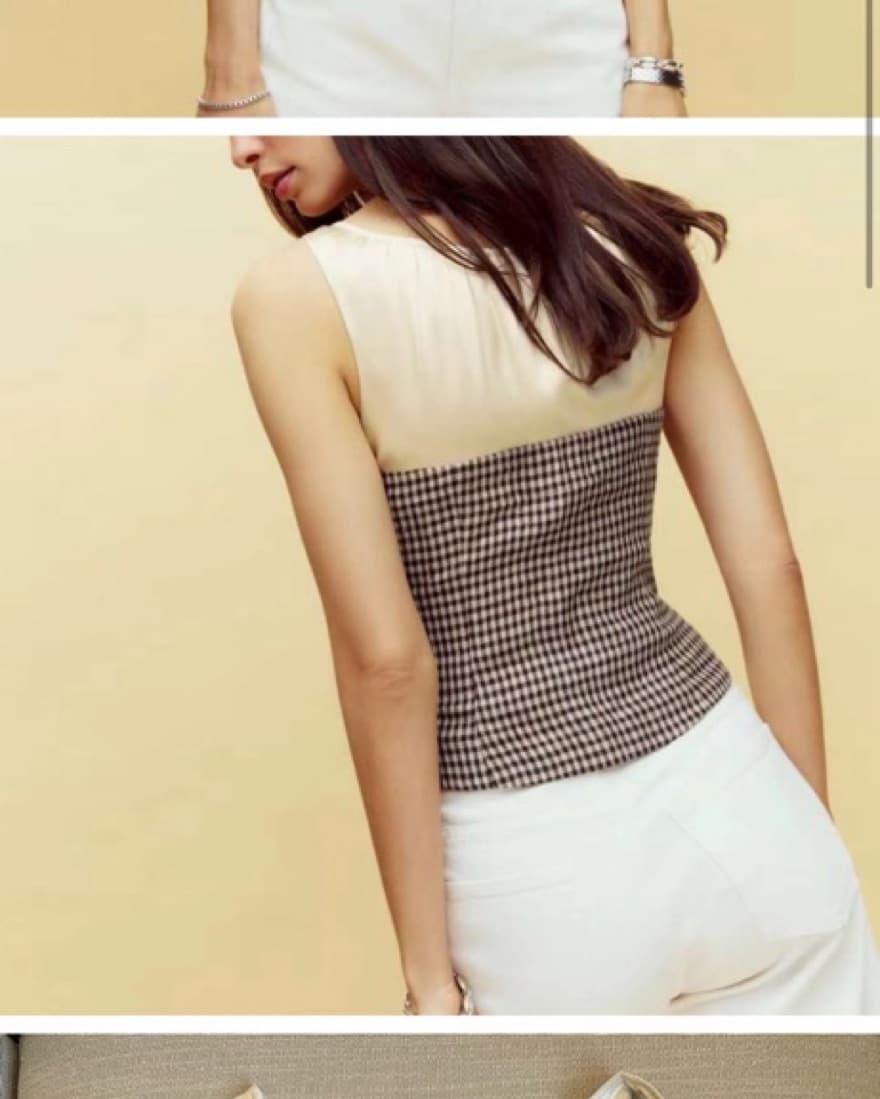 Reformation Beverly Linen Top - Image 2