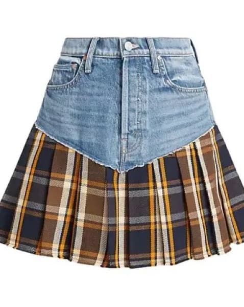 Plaid Skirt School Girl Vibes  - Image 1