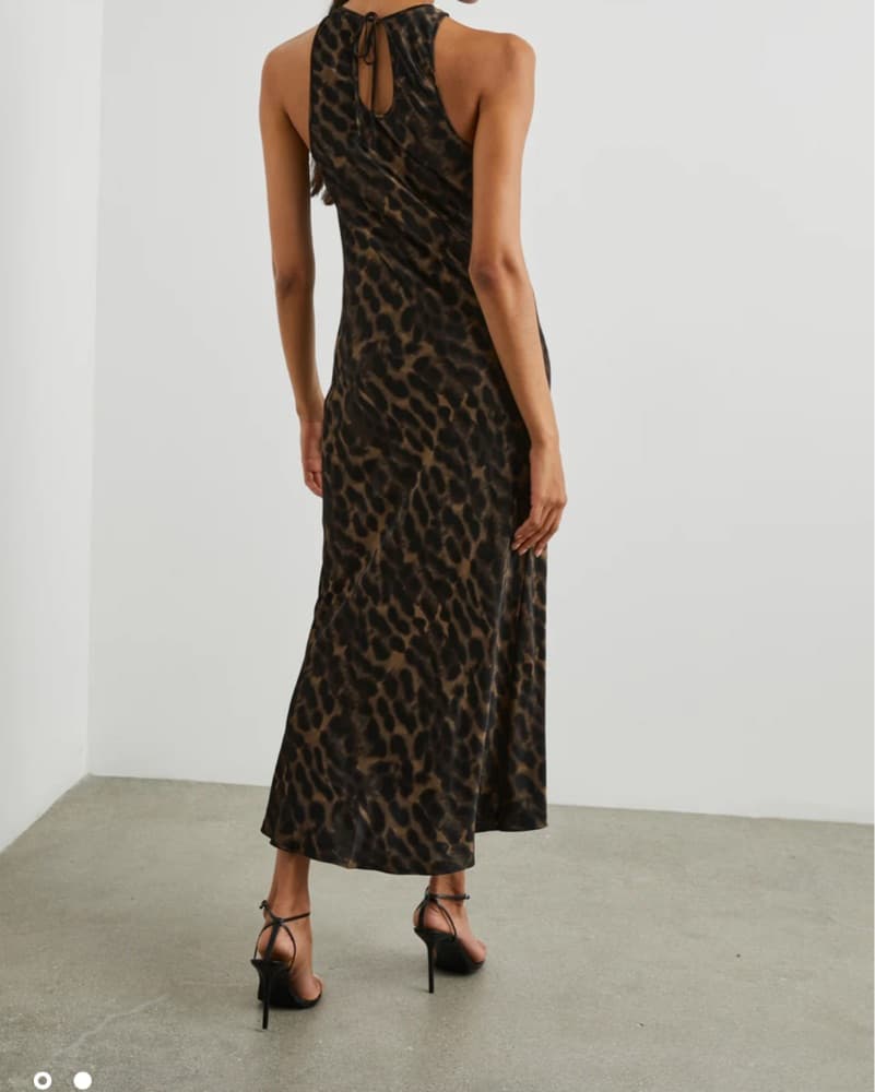 Rails Solene Leopard Print Midi Dress - Image 3