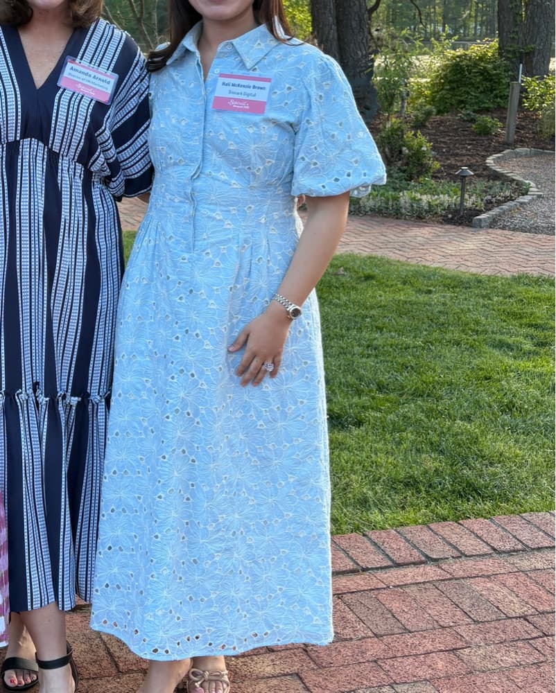 Tuckernuck blue Eyelet Delaney Dress - Image 5