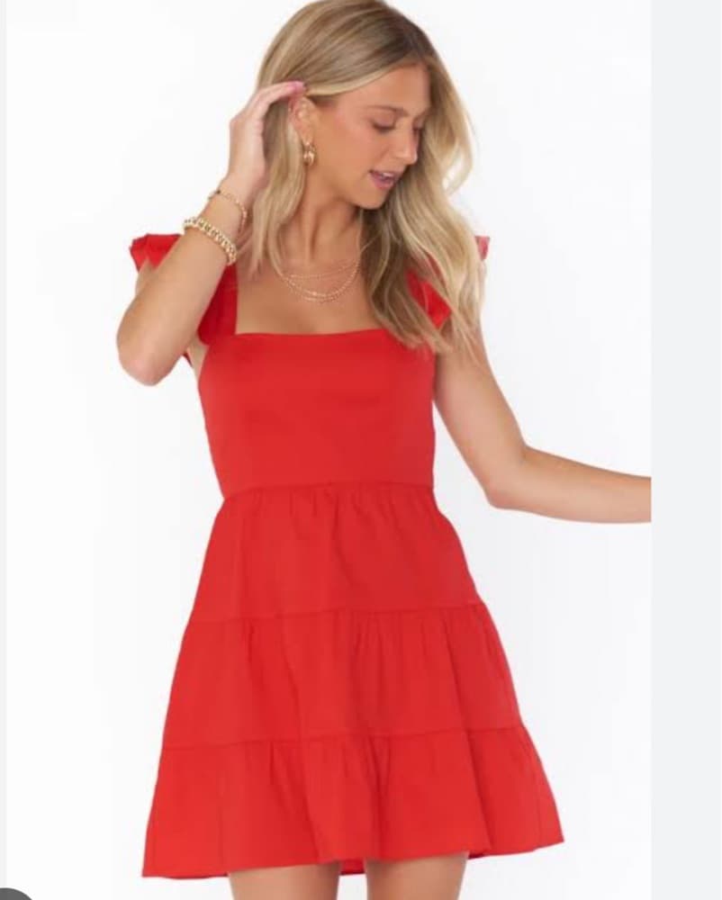 Show Me Your Mumu Red Mini Dress - Image 1