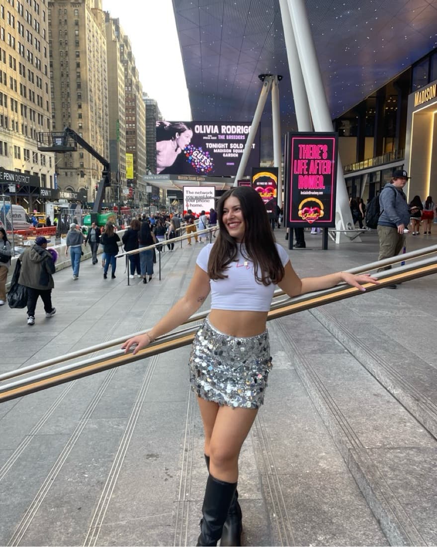 Cider Sparkle Mini Skirt - Image 2