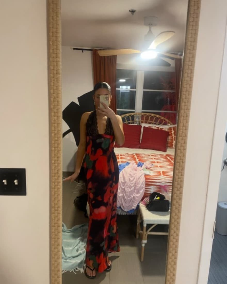 rat & boa dress - Image 4