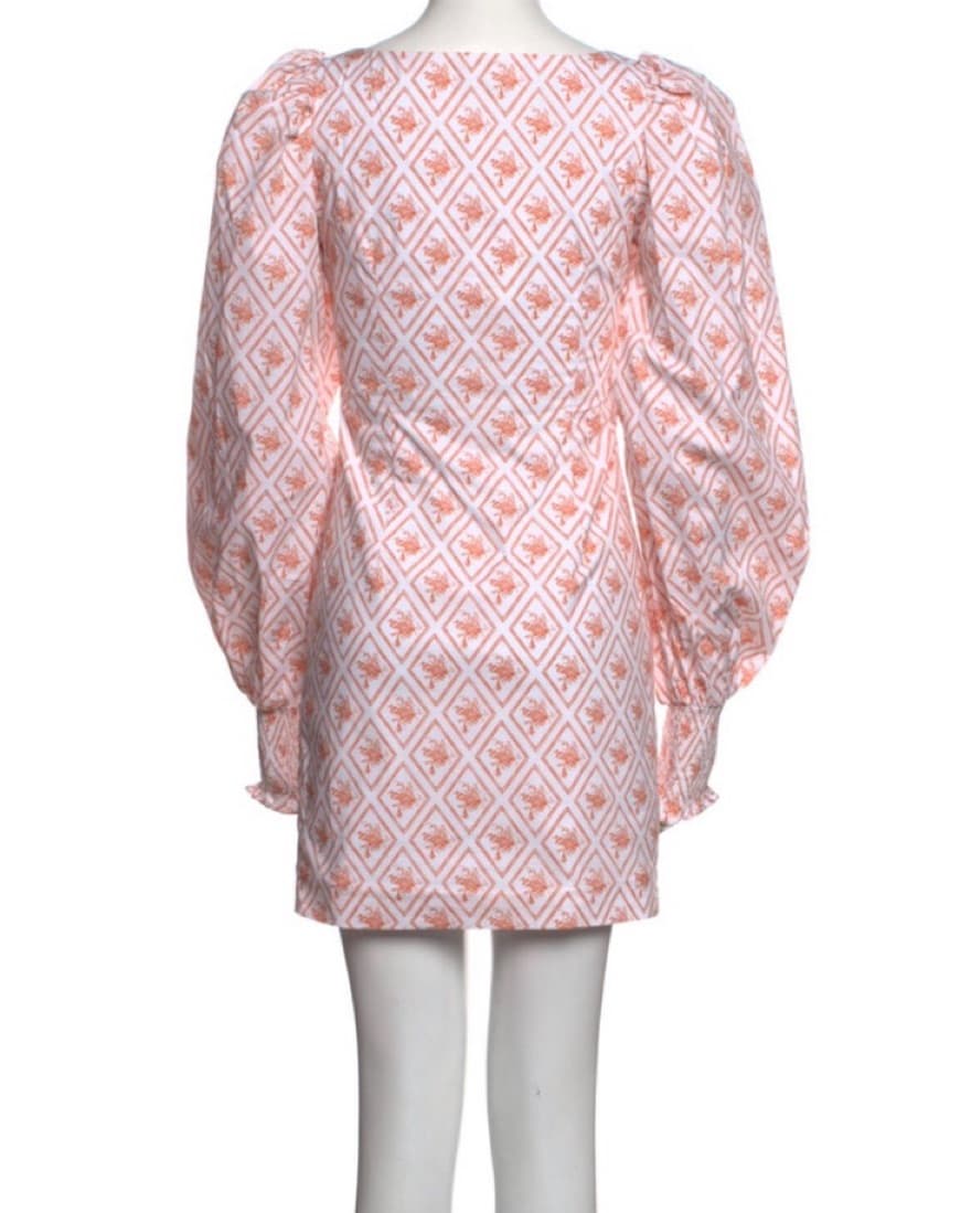 Caroline Constas Orange Printed Mini Dre - Image 2