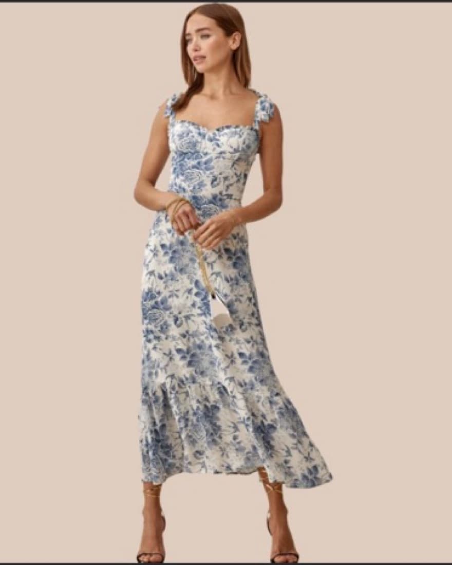 Reformation Floral Nikita Dress - Image 3