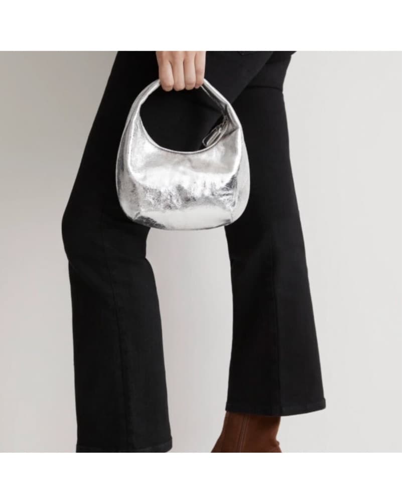 Madewell Crystal-Embellished Suede Mini  - Image 3