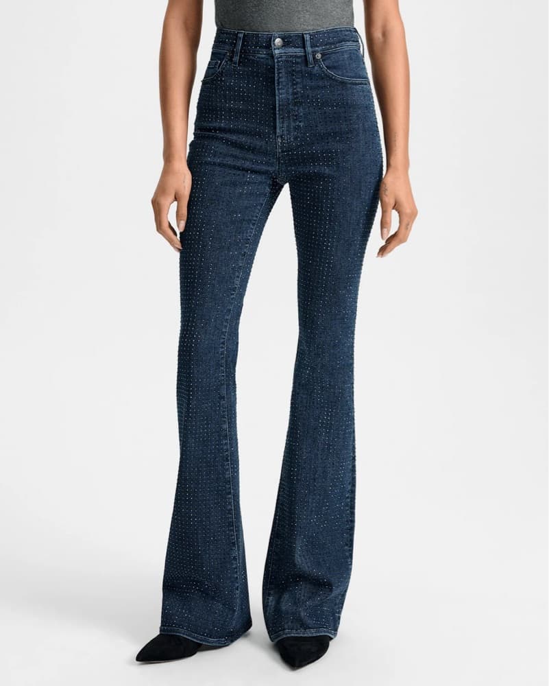 Veronica Beard Rhinestone Skinny Flare - Image 2