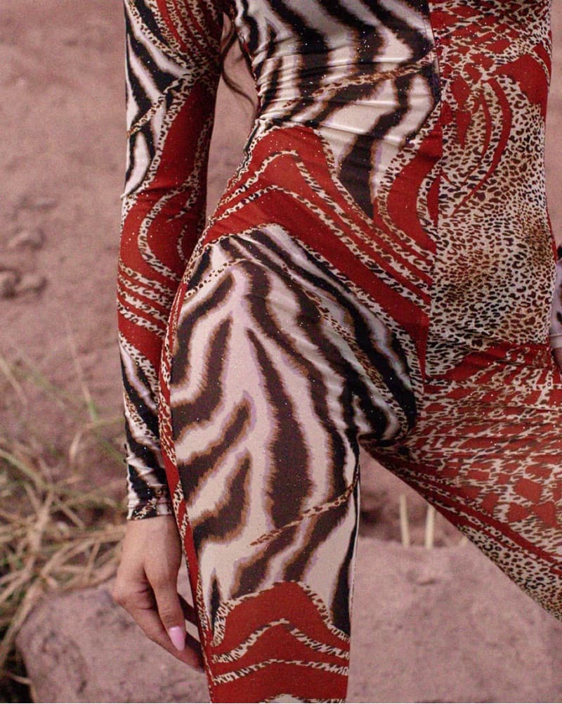 Bold and Vibrant Animal Print Jumpsuit - Image 4