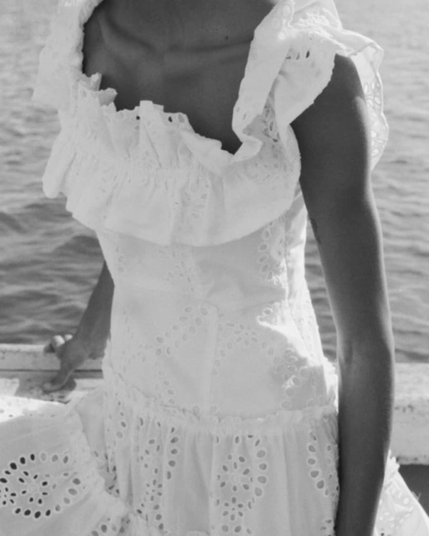 Zara White Mini Dress  - Image 1