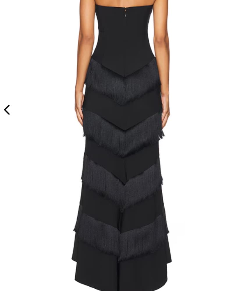Hera Fringe Maxi Dress - Image 2
