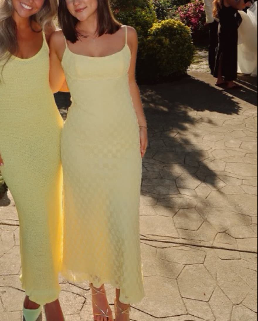 Small Canary yellow Maxi Dress - Image 1