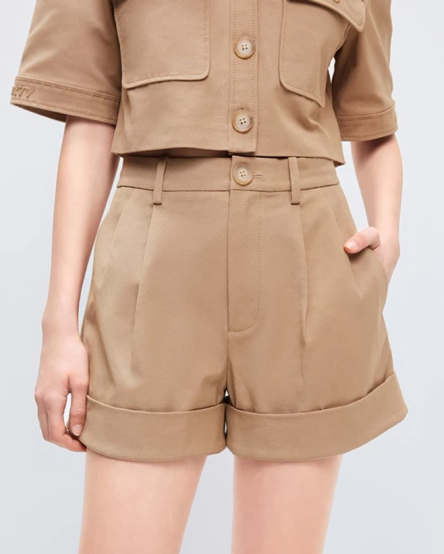 Miss Sixty Cargo Khaki Short Set - Image 2