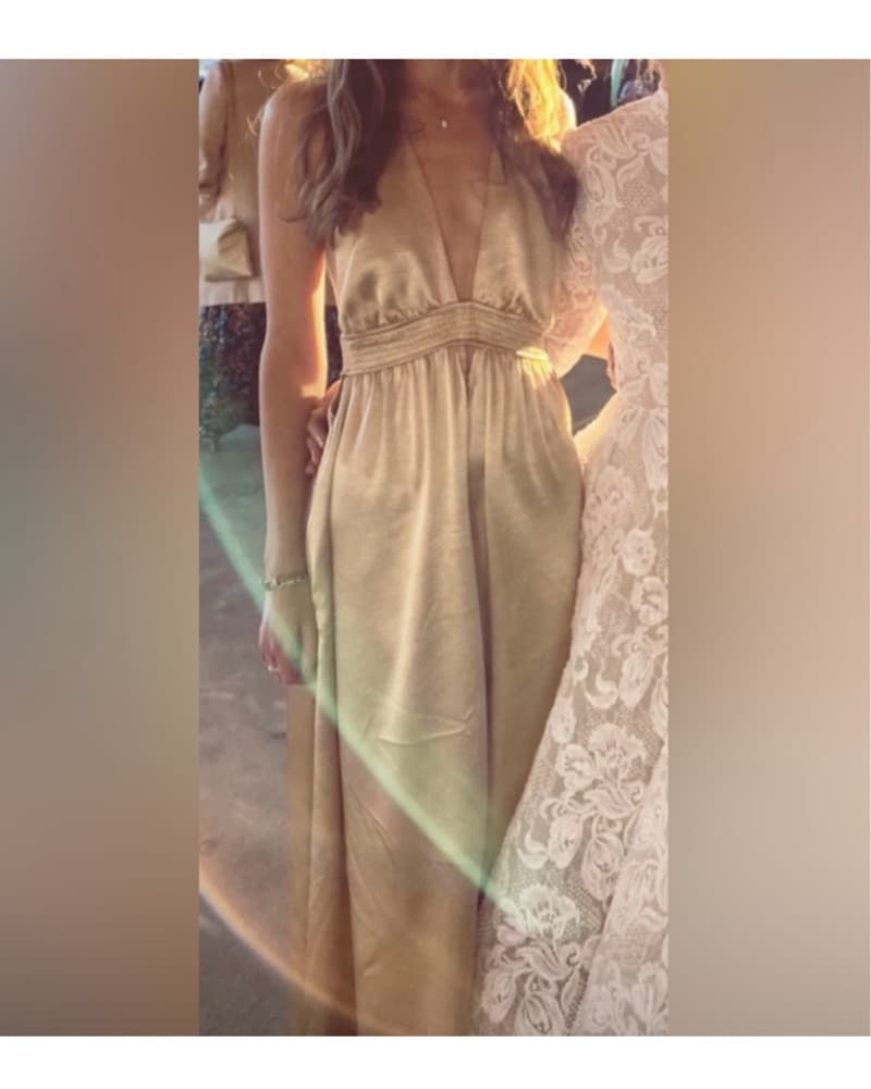 Free People Gold Maxi  - Image 6
